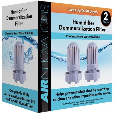 UNIVERSAL HUMIDIFIER DEMINERALIZATION Humidifier Filter 2Pk FILTER02-SILVER